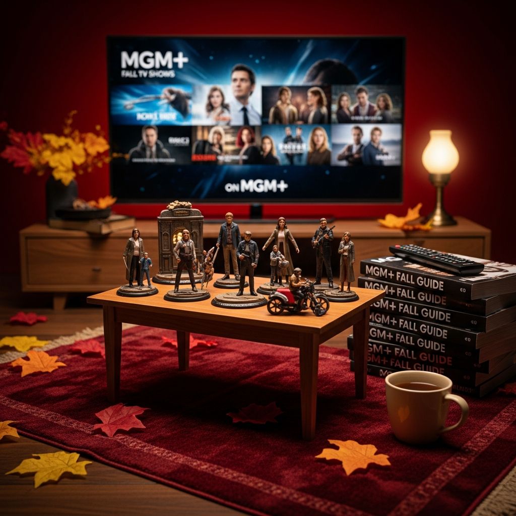 Discover the New York Times' top 20 series premiering this fall on MGM+, from gripping thrillers to bold dramas that define the season.