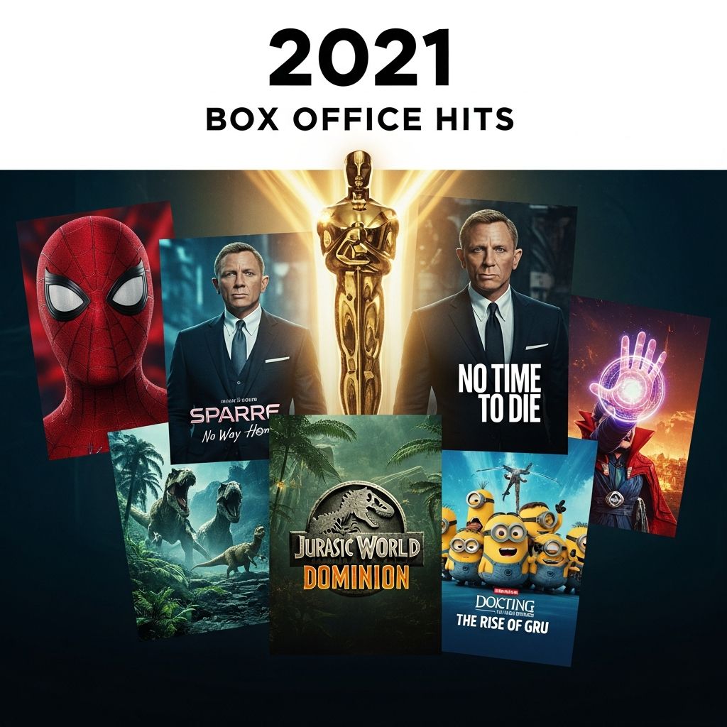 Discover the top-grossing films of 2021 that redefined cinema amid pandemic recovery and superhero dominance.