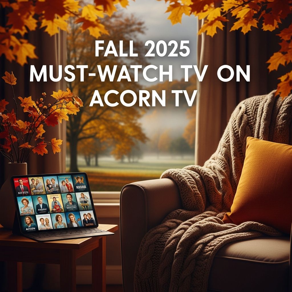 Discover the top British and international series hitting Acorn TV this fall, curated from expert picks for thrilling dramas and mysteries.