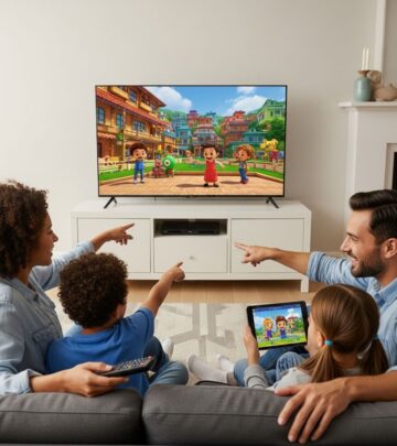 Explore premium children's programming accessible through major UK streaming services