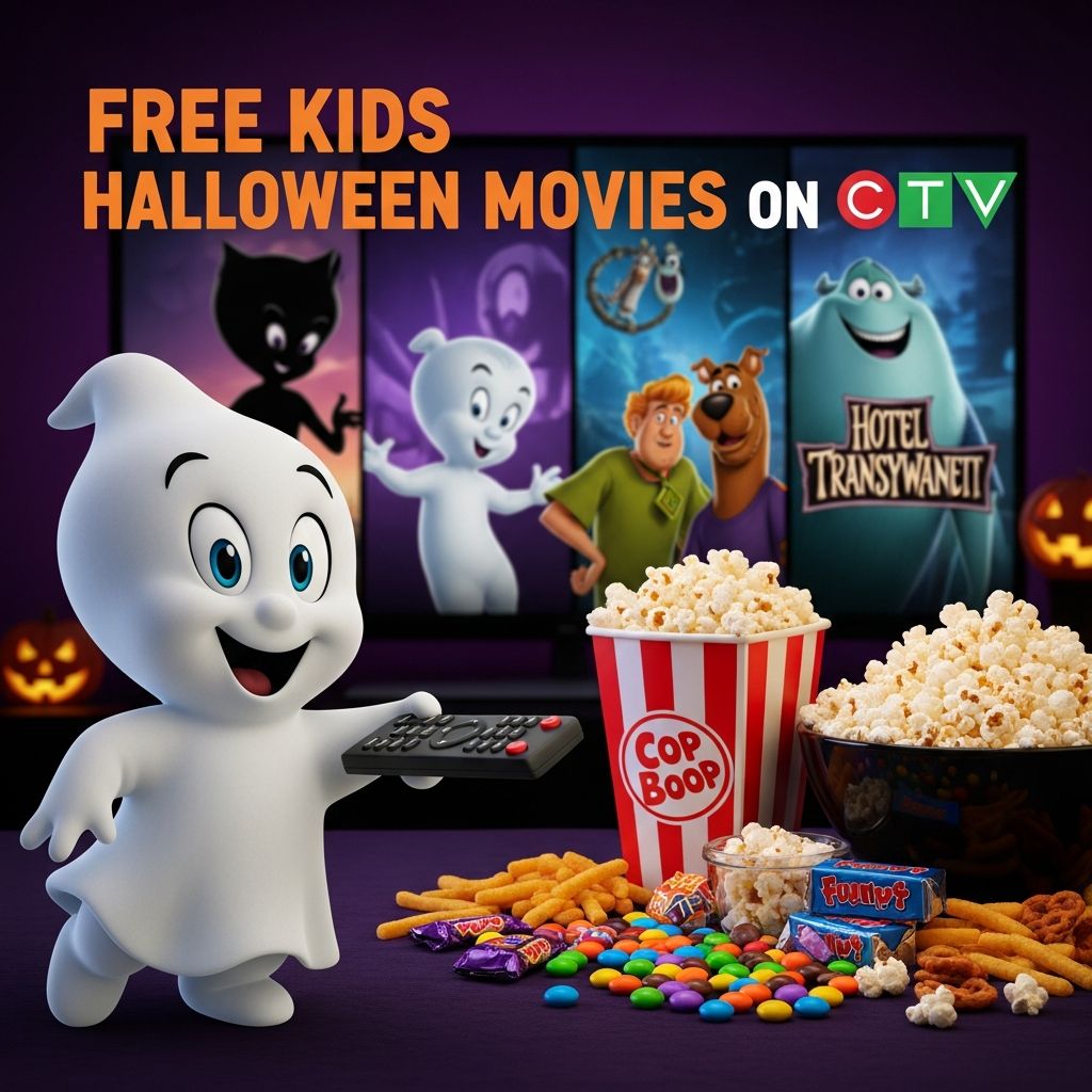 Discover the best family-friendly Halloween movies streaming free on CTV for spooky fun without the cost this October.