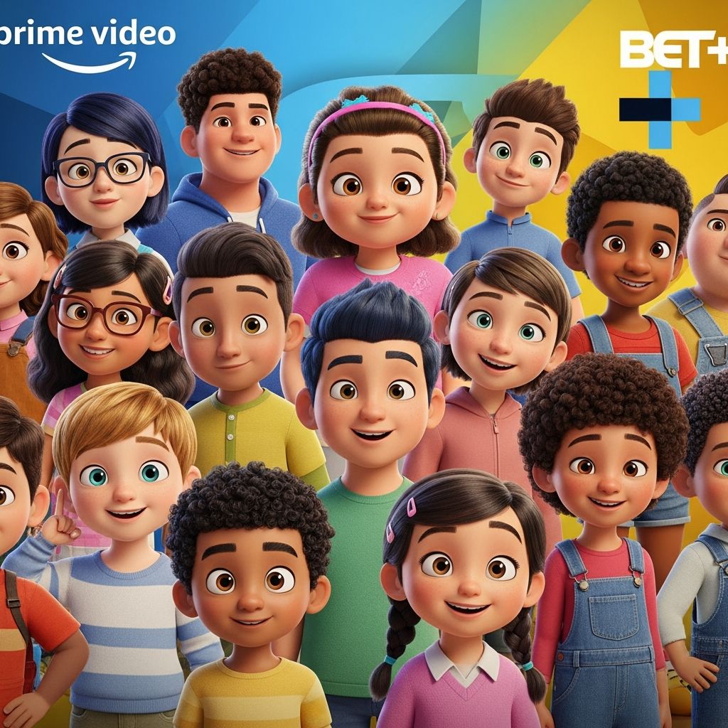 Unlock a world of family-friendly TV and movies for kids, streaming free on Prime Video through BET+ integration.