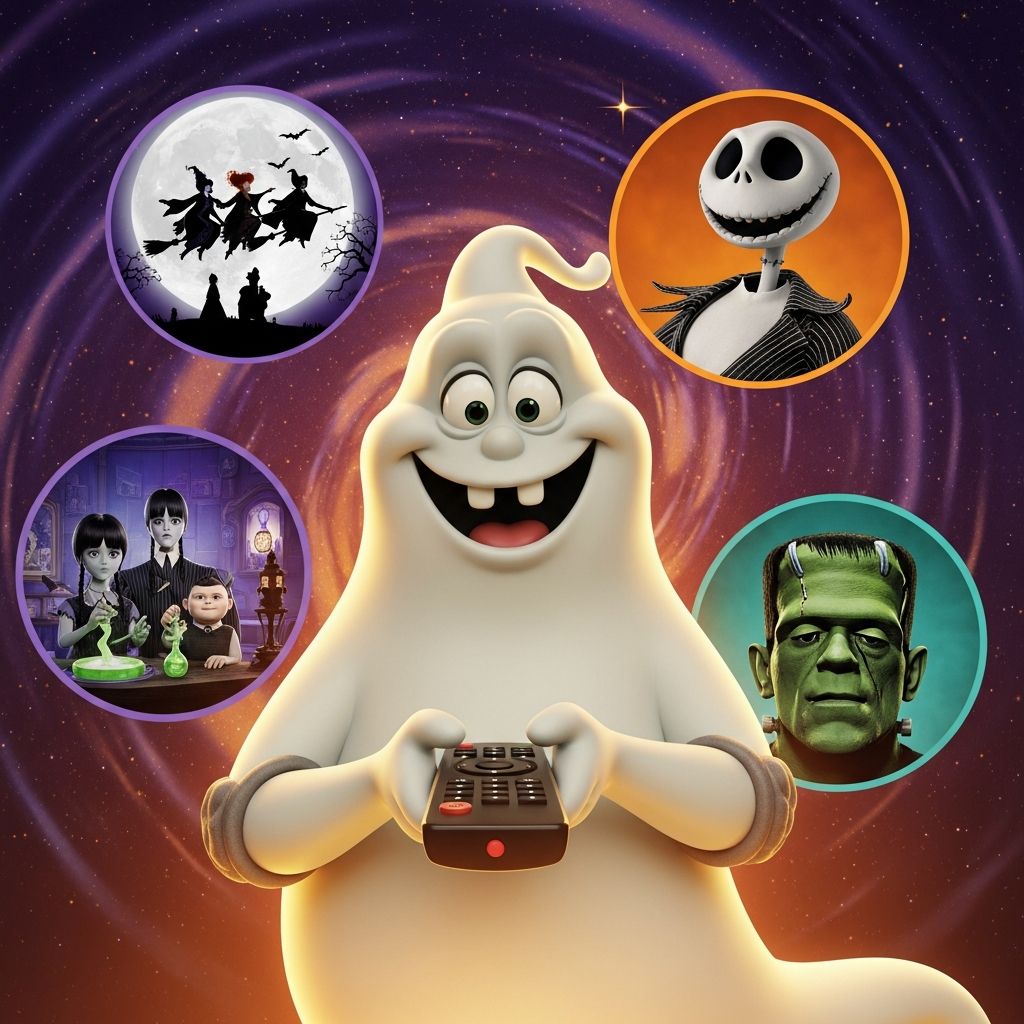 Discover the best family-friendly spooky films streaming on MGM+ for a thrilling yet safe Halloween movie night with kids.