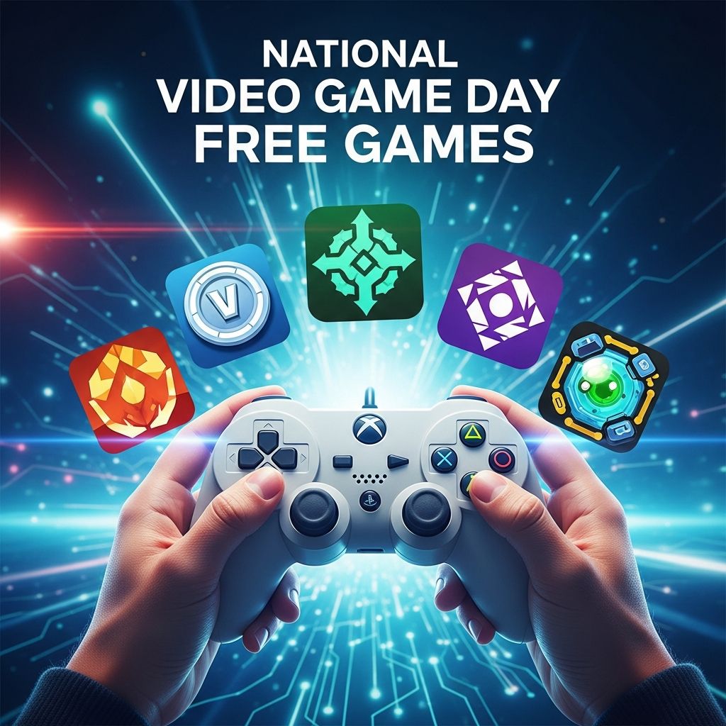 Discover free video games on Hoopla to celebrate National Video Game Day with endless fun and nostalgia without spending a dime.