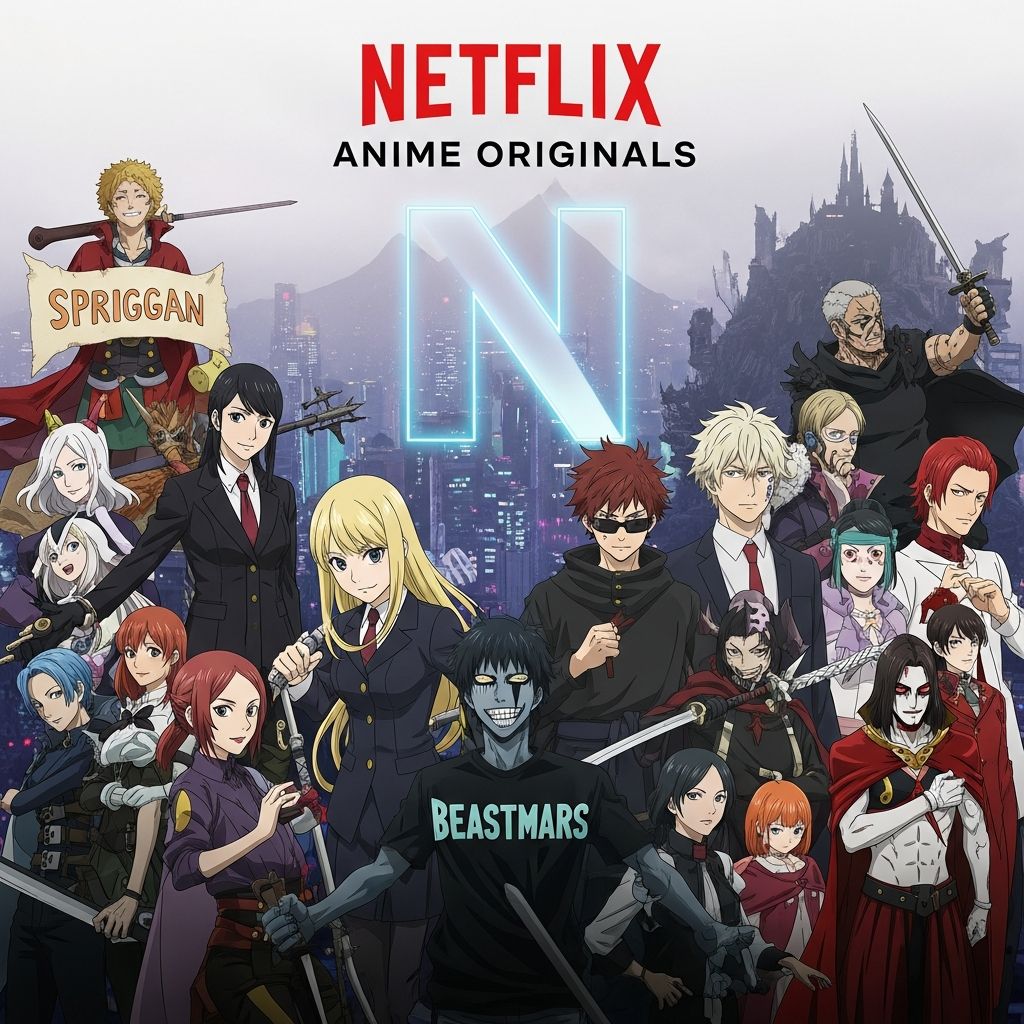Discover the best Netflix-produced anime series that redefine storytelling in animation, blending Japanese artistry with global appeal.