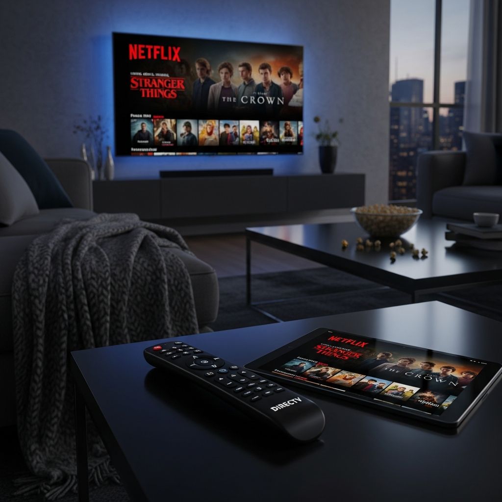 Learn how to access premium Netflix content bundled with your DIRECTV subscription