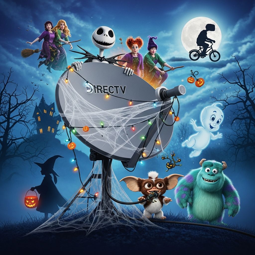 Discover the best family-friendly Halloween films streaming on DIRECTV for spooky fun without the frights.