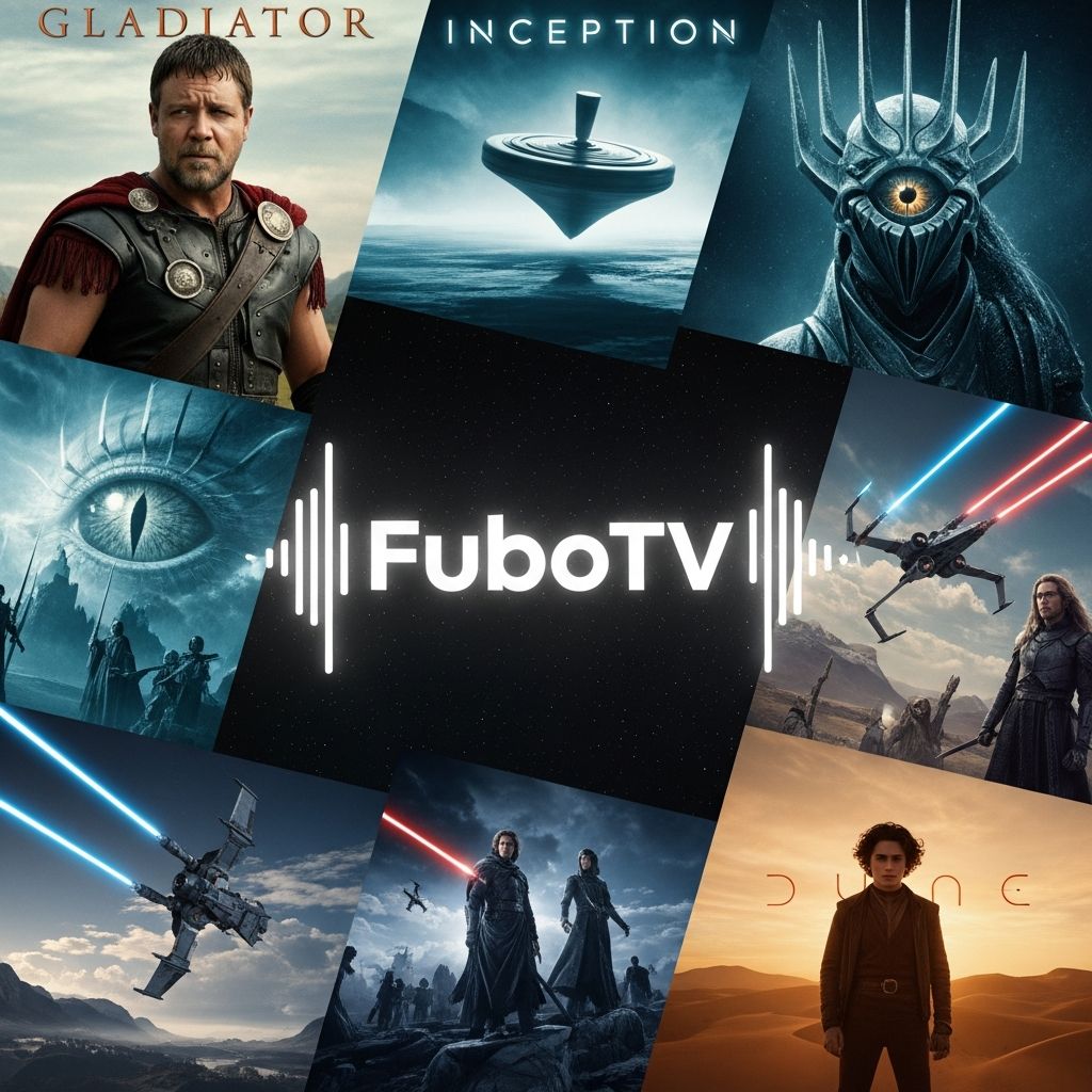 Discover the ultimate collection of films with unforgettable music available now on FuboTV for streaming enthusiasts.
