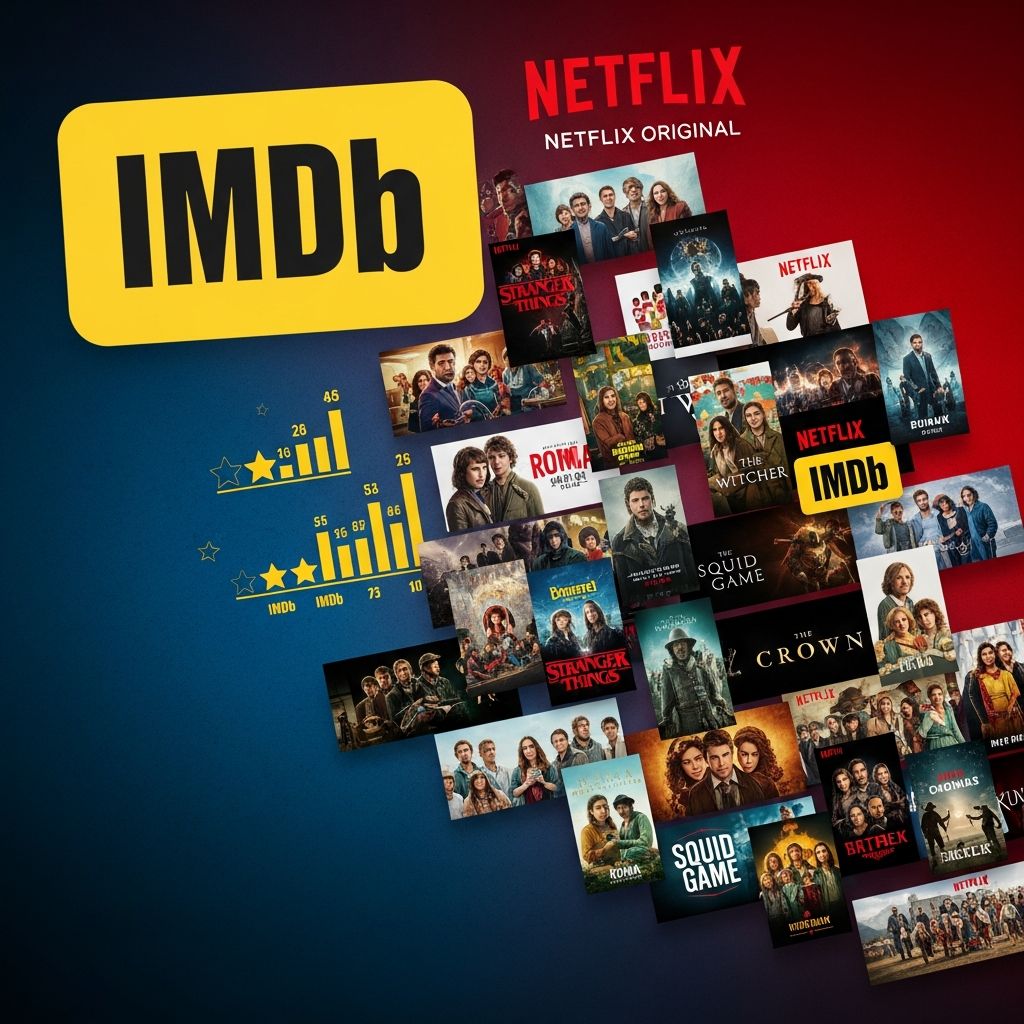 Discover the highest-rated Netflix original series based on IMDb user votes, perfect for your next binge session.