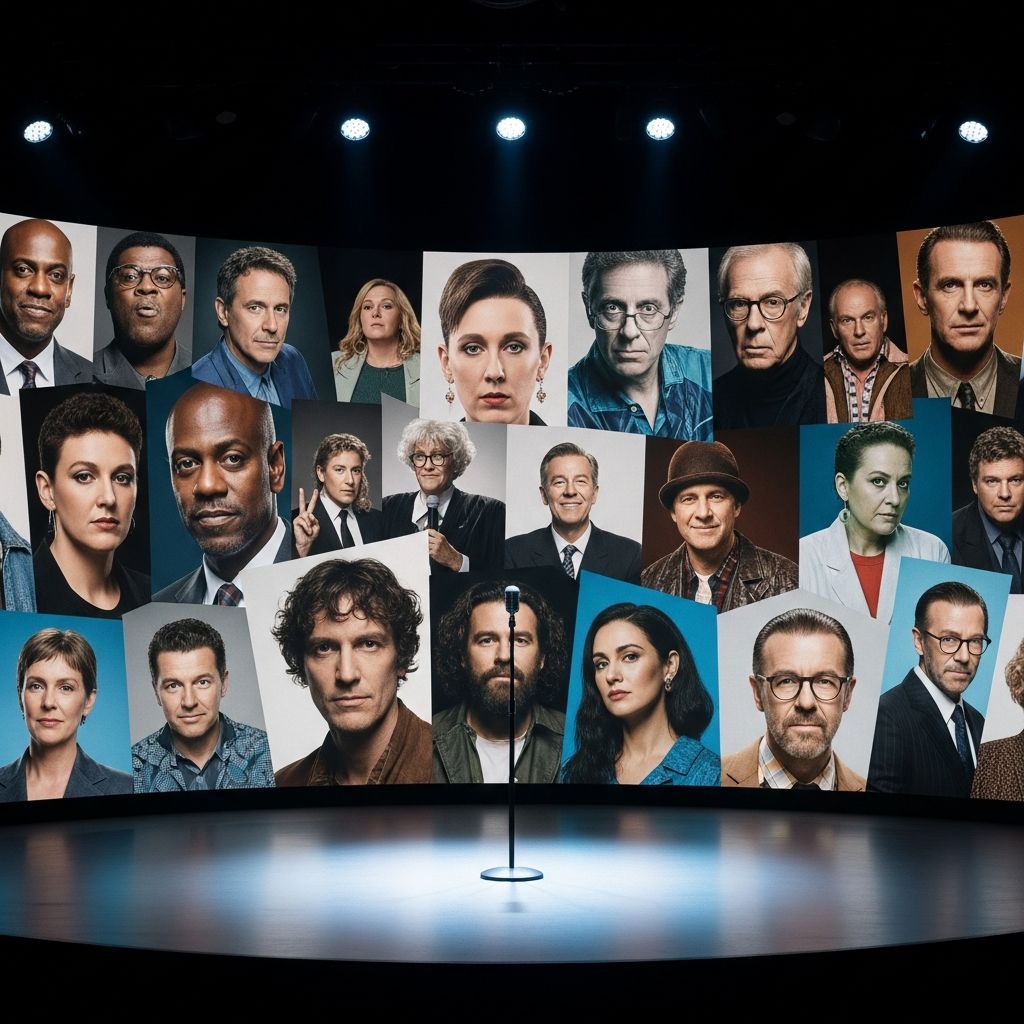 Discover the funniest stand-up comedy specials streaming on Netflix right now, from legends to rising stars.