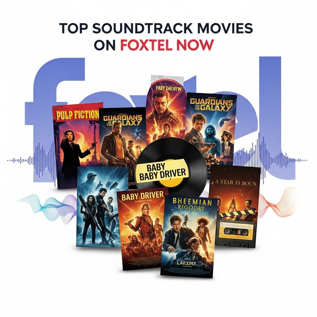 Discover the ultimate collection of films with unforgettable soundtracks streaming on Foxtel Now in Australia right now.
