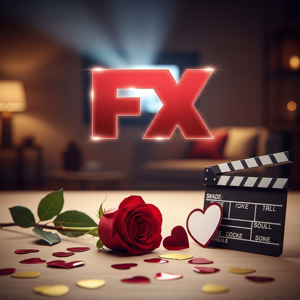 Discover heartwarming romances and captivating stories available on FX for your perfect Valentine's viewing.